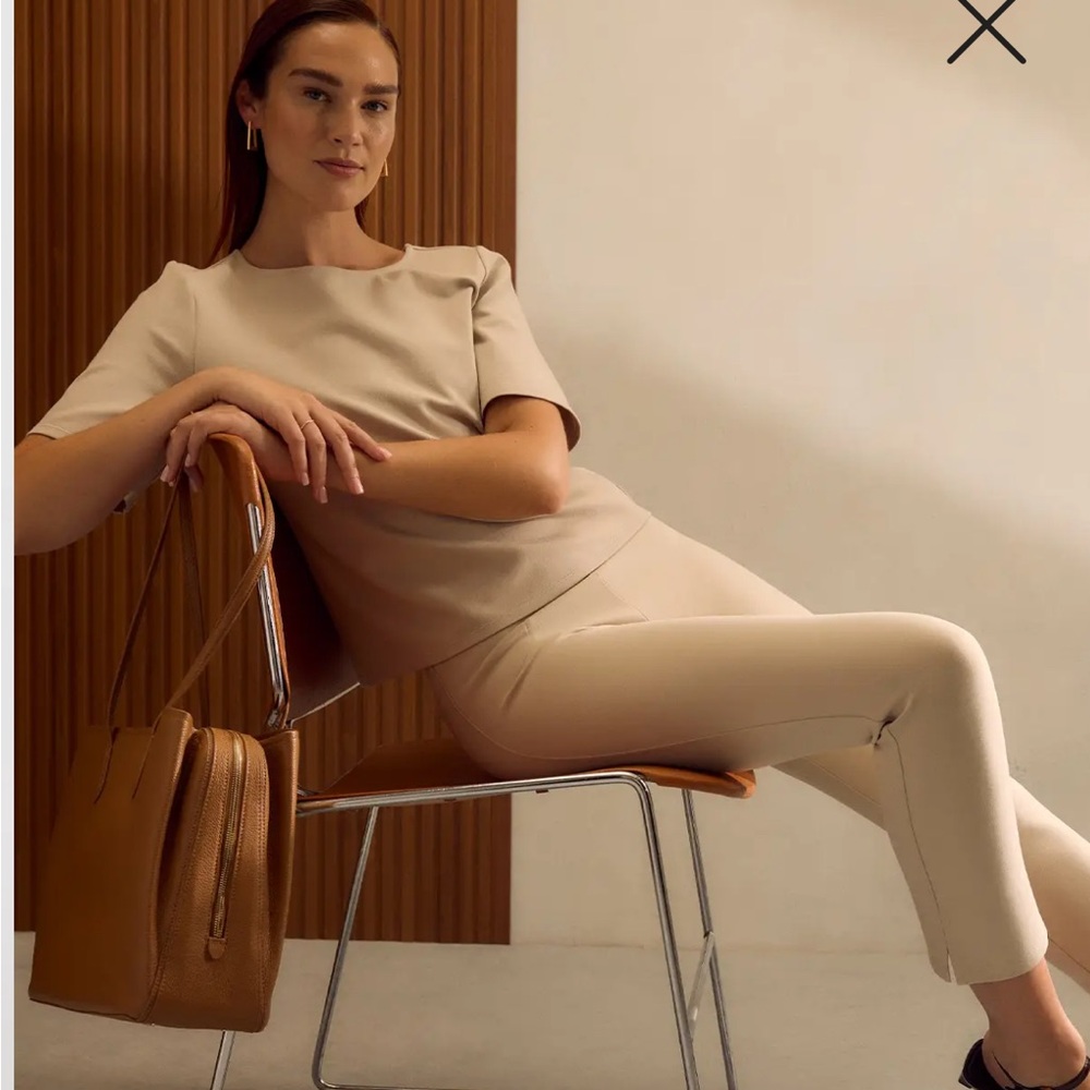 Joseph Gabardine Stretch Capri Trousers